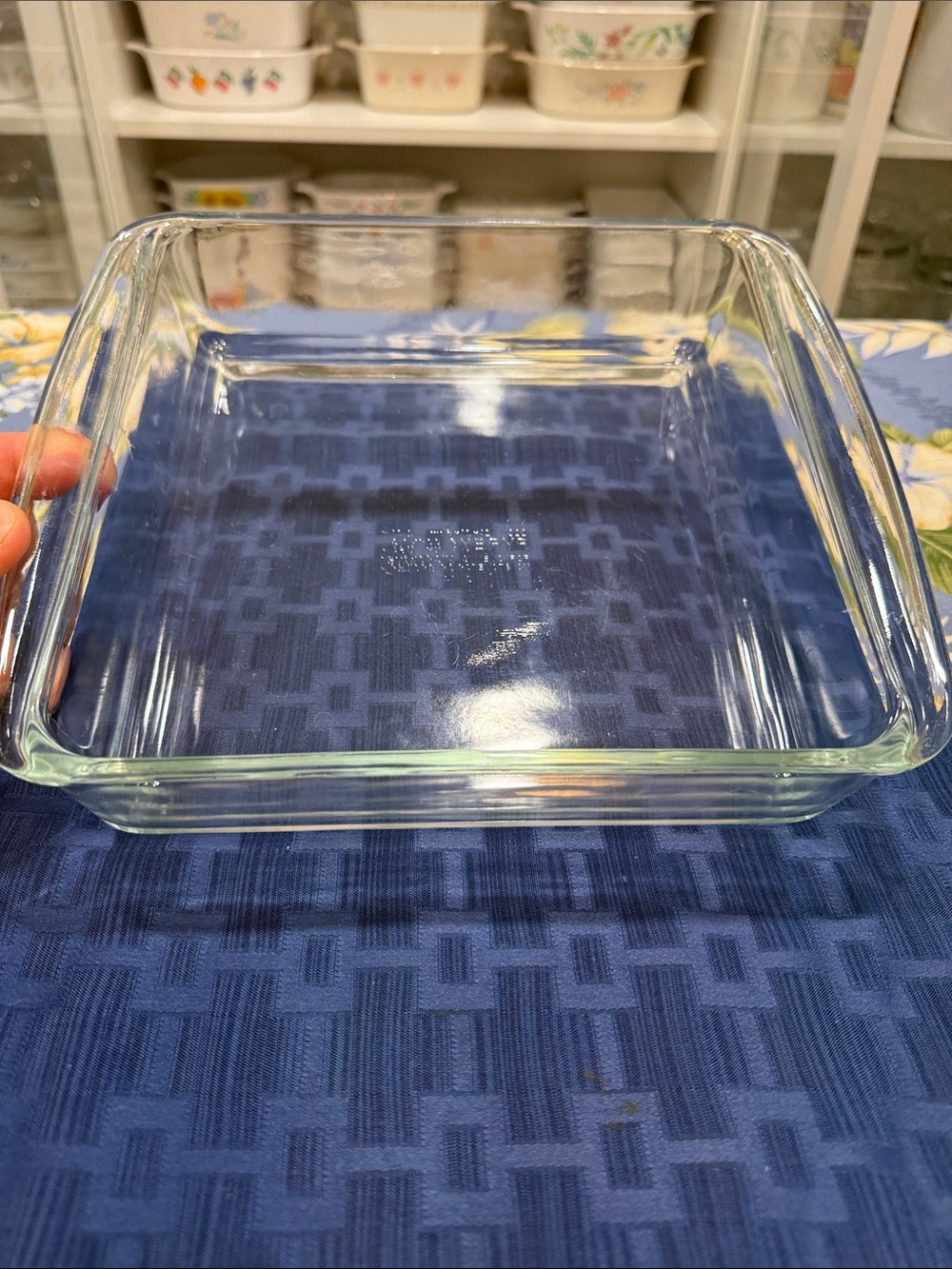Pyrex 8x8 Clear Glass Square Baking Dish